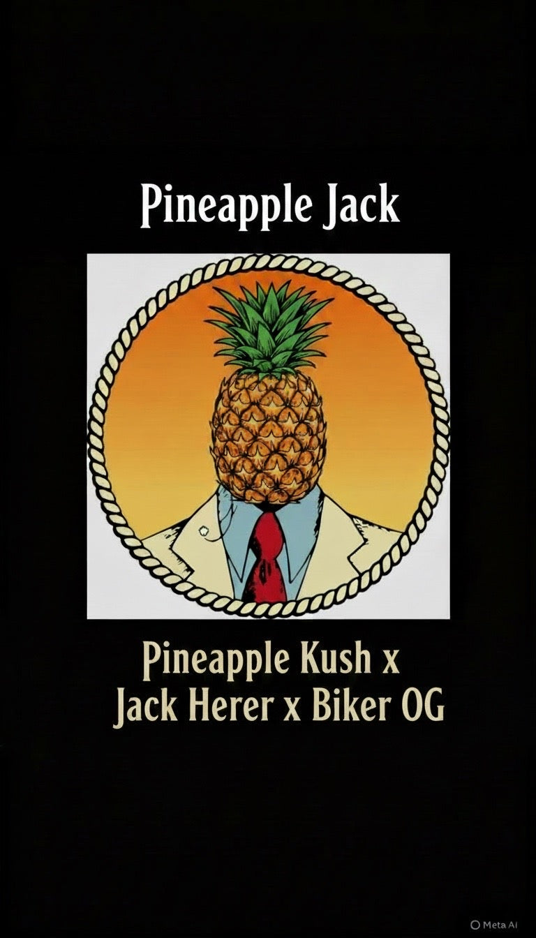 PIEAPPLE JACK LIVE RESIN 510 VAPE CARTDRIDGE 1ML