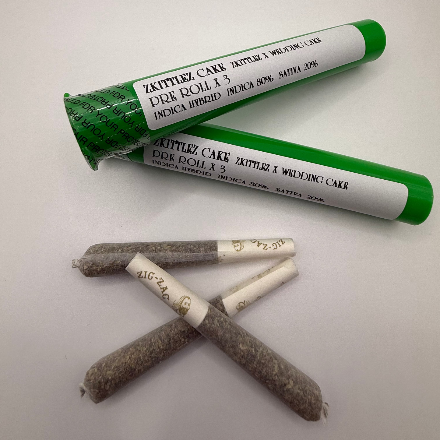 3 x 1¼ Premium Ultra Thin Cone Pre-Rolls – Handmade Per Order