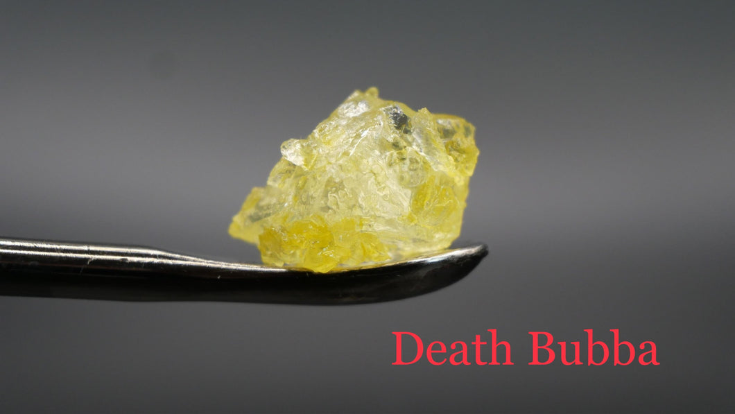 DEATH BUBBA THCA LIVE RESIN DIAMONDS