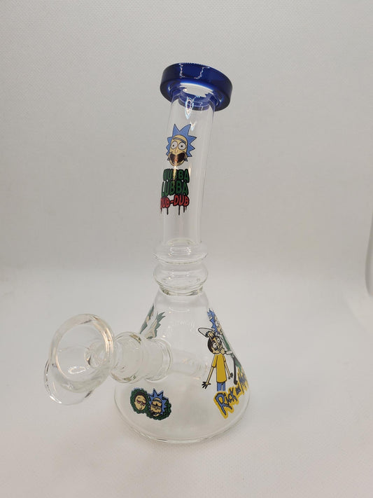6 inch Rick and Morty mini beaker